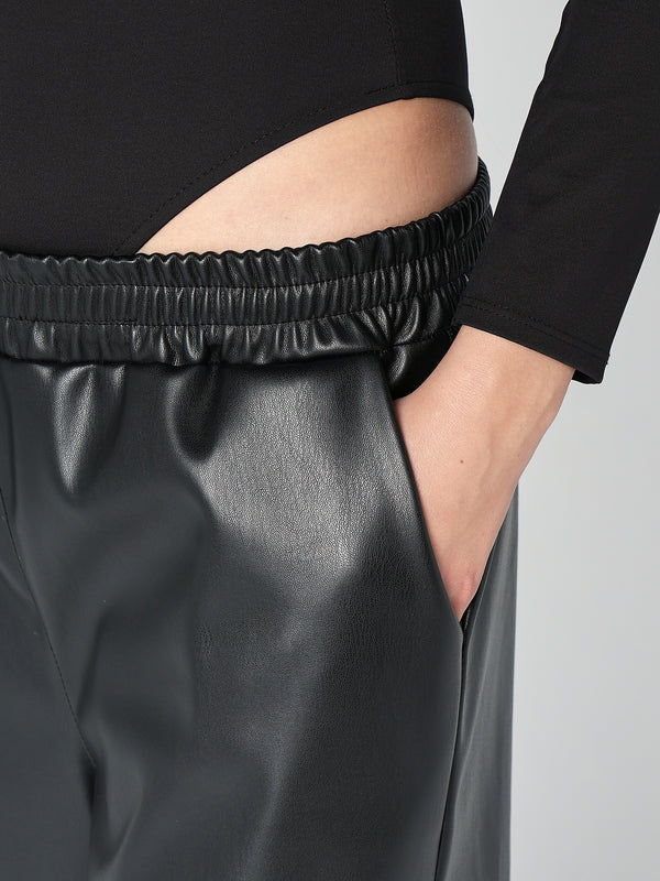 Pantalone ecopelle