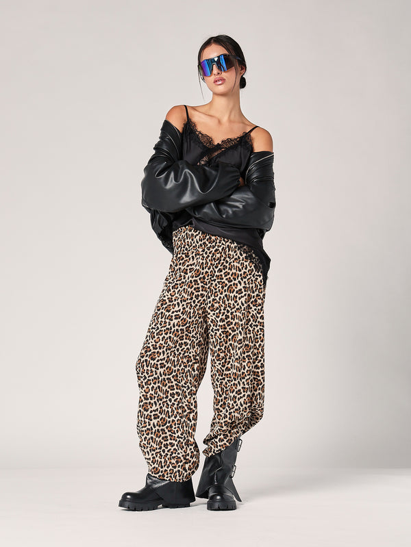 Pantalone animalier