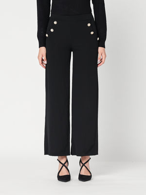 Pantalone con bottoni goiello