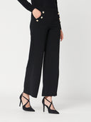Pantalone con bottoni goiello
