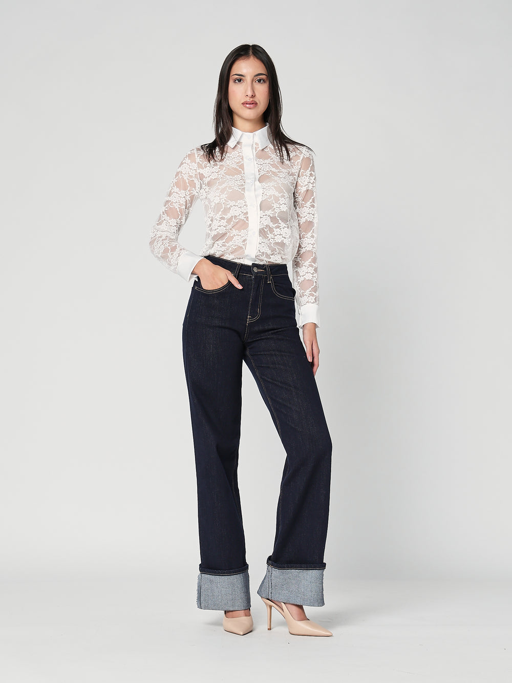 Camicia pizzo