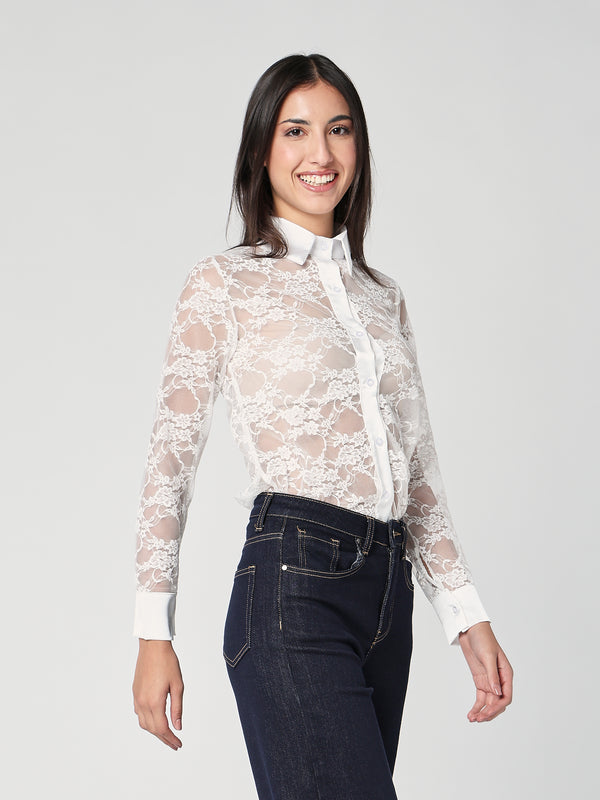 Camicia pizzo