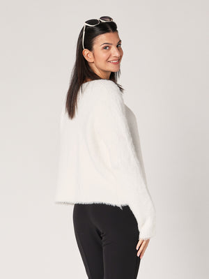 Cardigan peloso