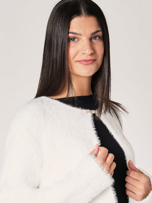 Cardigan peloso