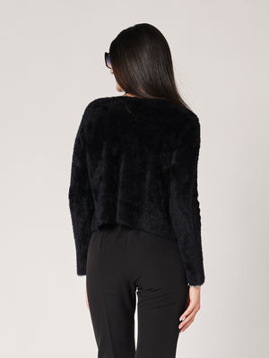 Cardigan peloso