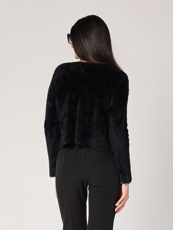 Cardigan peloso