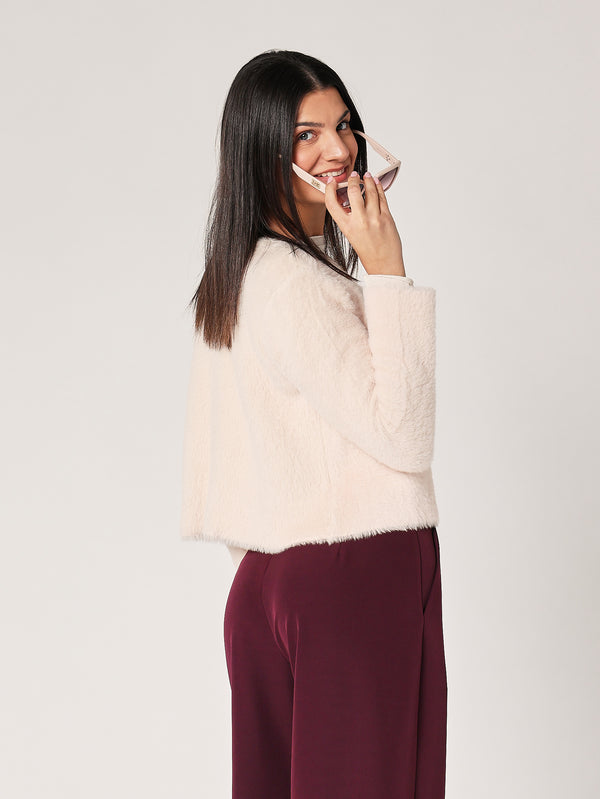 Cardigan peloso