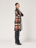 Cardigan a quadretti