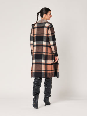 Cardigan a quadretti