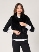 Gilet pelliccia corto