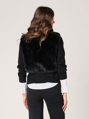 Gilet pelliccia corto