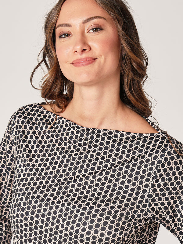 gepunkteter Pullover