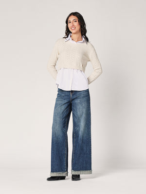 Maglia con camicia