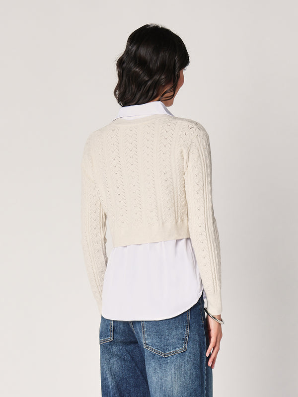 Maglia con camicia