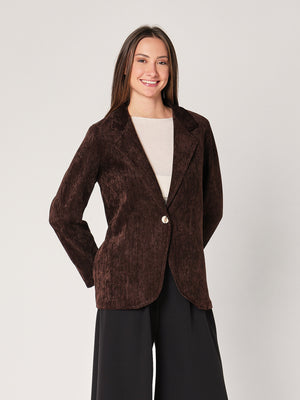 Giacca con fodera leopardata
