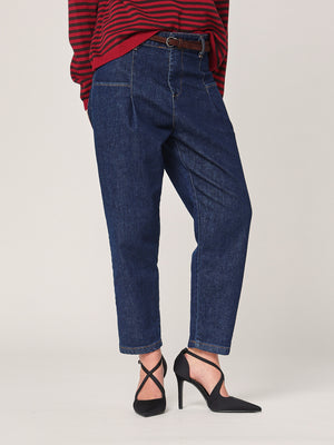 Pantalone jeans gamba larga