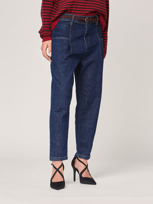 Pantalone jeans gamba larga