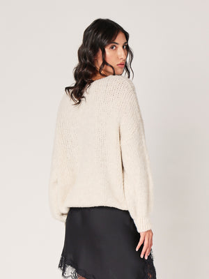 Maglione collo V
