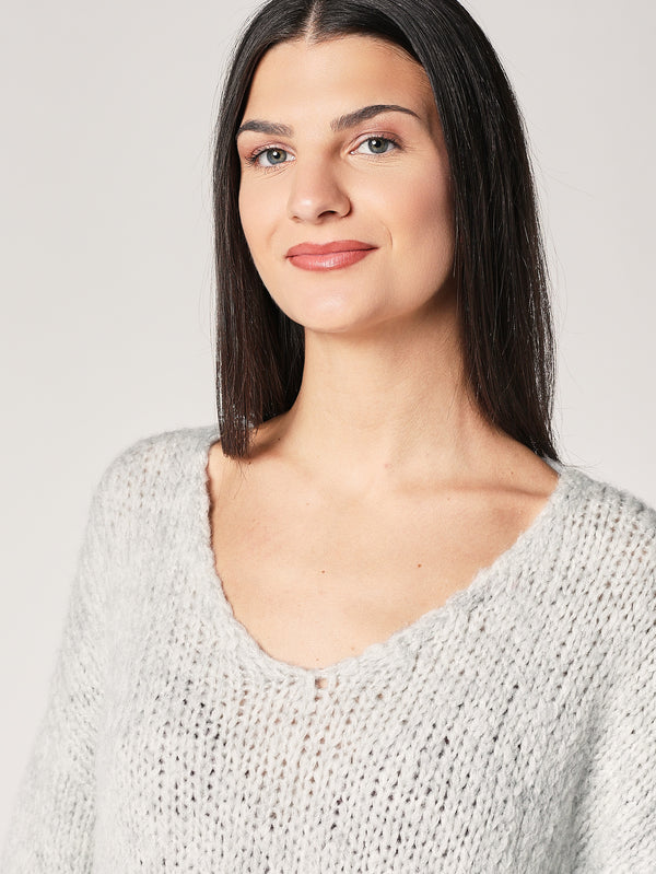 Maglione collo V
