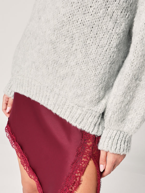 Maglione collo V