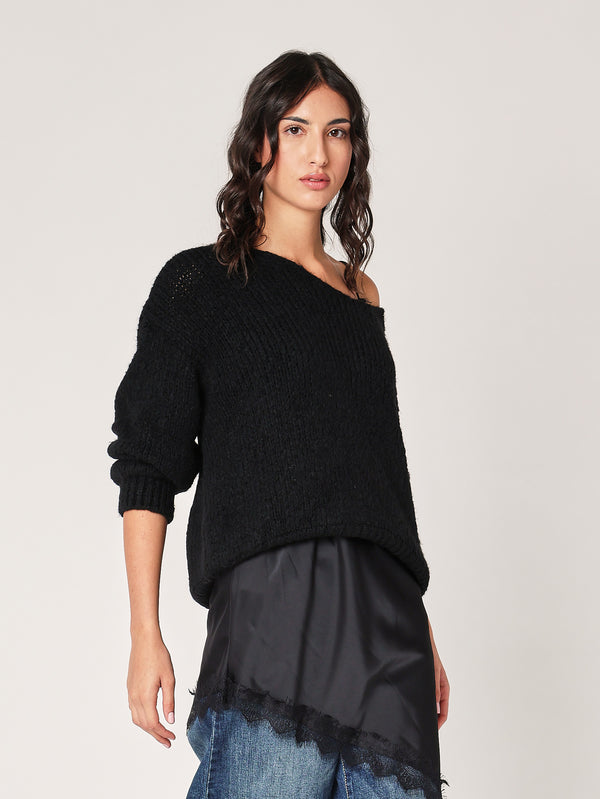 Maglione collo V