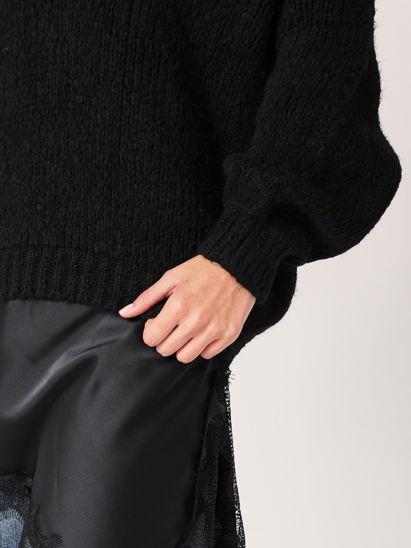 Pullover mit V-Ausschnitt