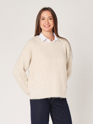 Maglia con paillettes