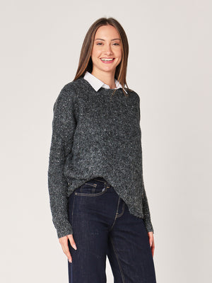 Maglia con paillettes