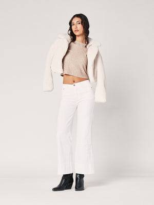 Maglia con trecce