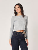 Maglia con trecce
