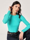 Maglia con trecce