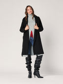Cappotto con cintura