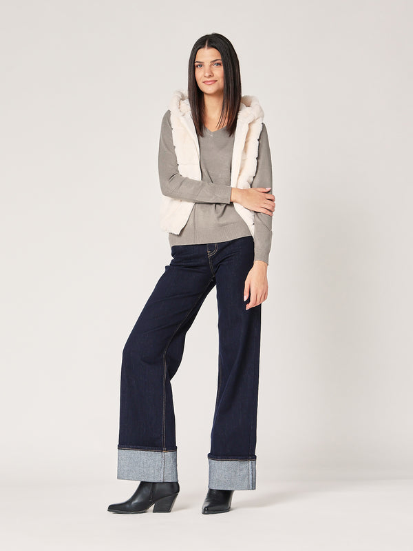Maglia collo V