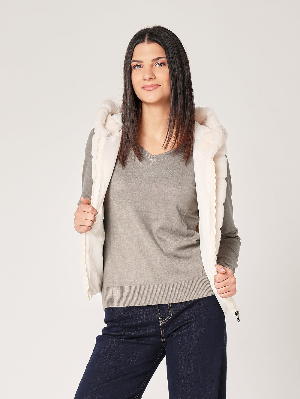 Maglia collo V
