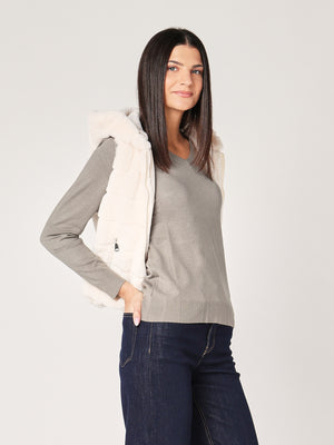 Maglia collo V