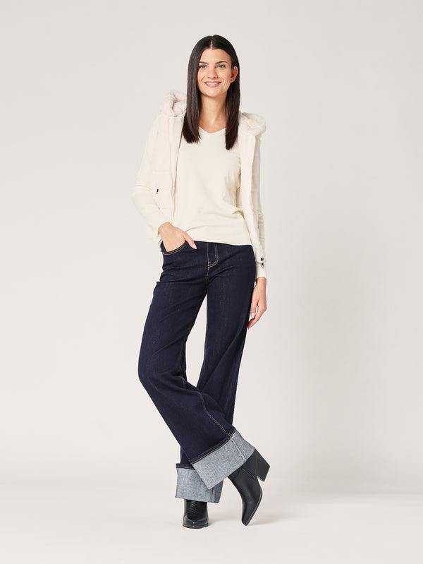 Maglia collo V