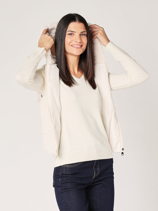 Maglia collo V