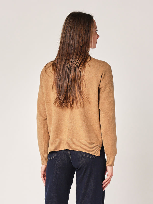 Maglia over con bottoni