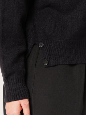 Maglia over con bottoni