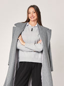 Maglia over con bottoni