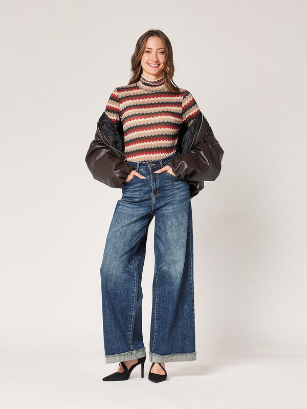 Dolcevita multicolore cashmere