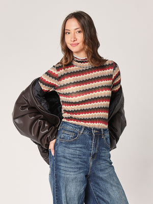 Dolcevita multicolore cashmere