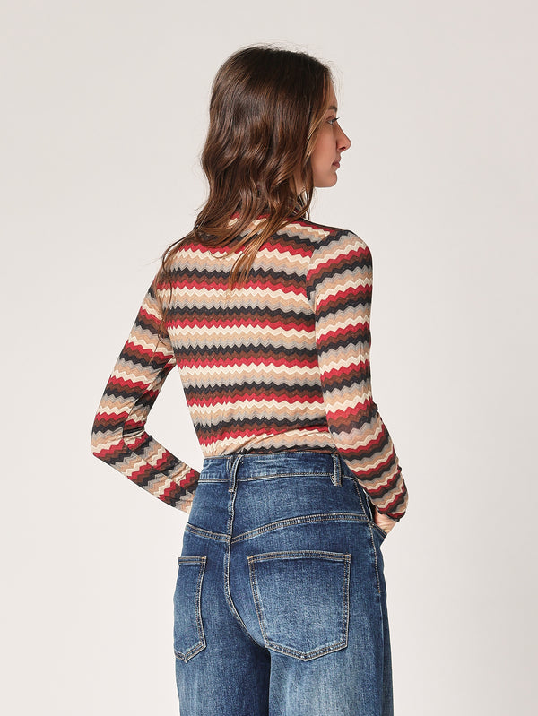 Dolcevita multicolore cashmere