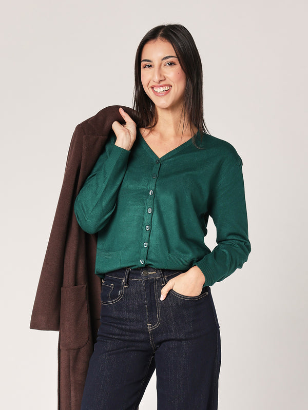 Golfino collo V over