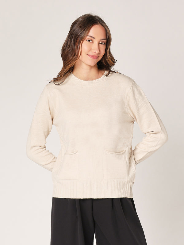 Pullover mit zwei Taschen