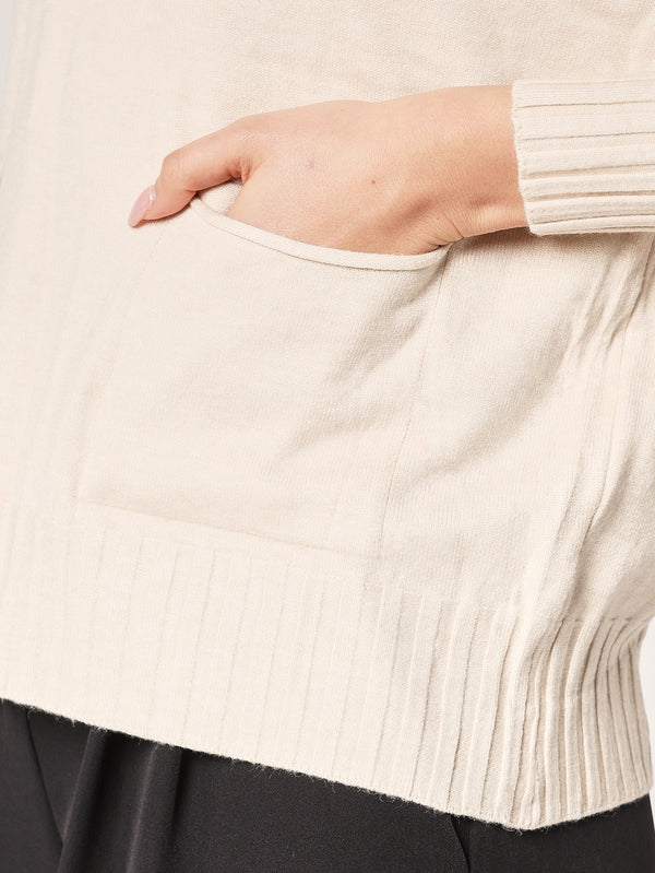 Pullover mit zwei Taschen