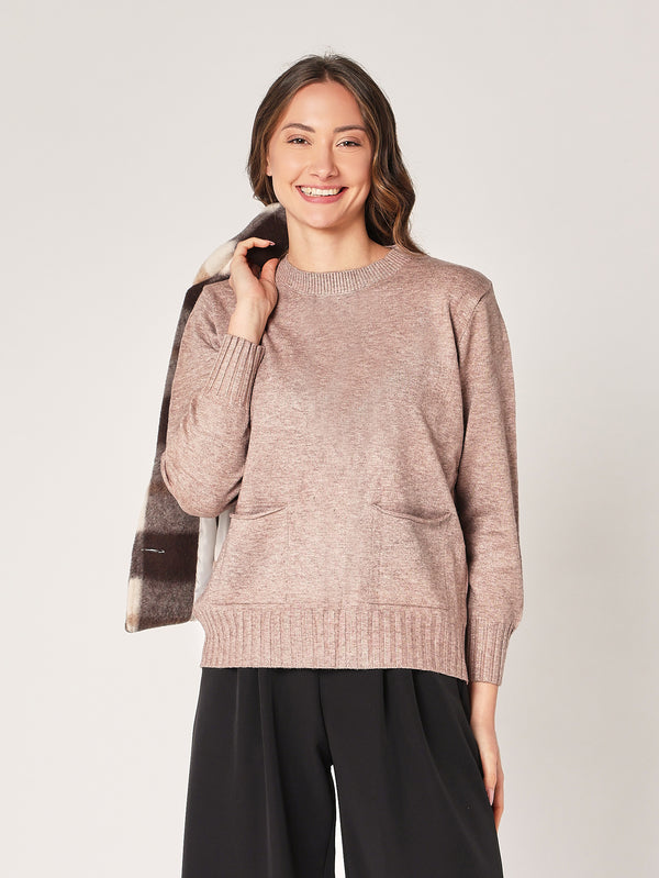 Pullover mit zwei Taschen