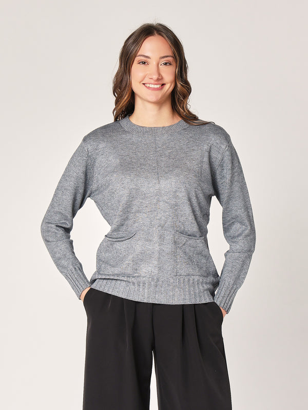 Pullover mit zwei Taschen