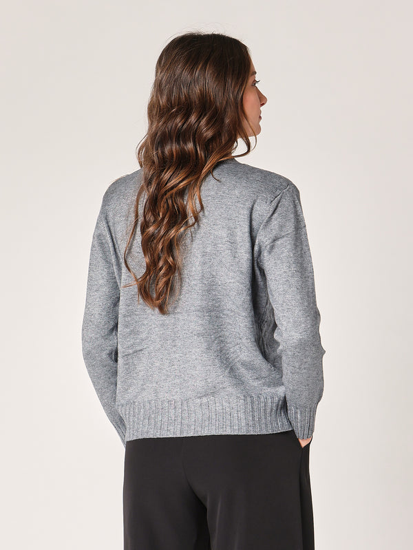 Pullover mit zwei Taschen