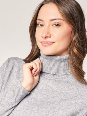 Oversized Rollkragenpullover